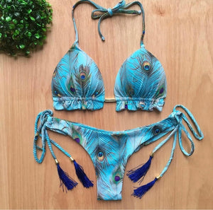 New Swimwear  Bikinis Set Push up Bathing Suit