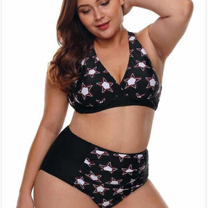 Plus Size 2 Piece Set Swimwear