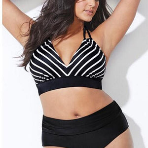 Plus Size 2 Piece Set Swimwear