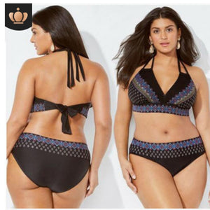 Plus Size 2 Piece Set Swimwear