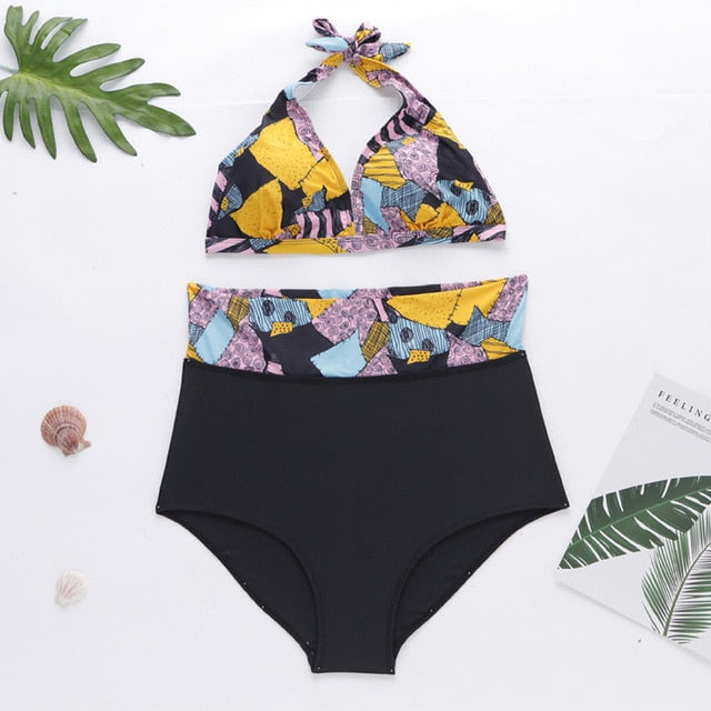 Plus Size 2 Piece Set Swimwear