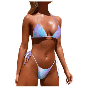 Printed  Micro 2 Piece Bikini