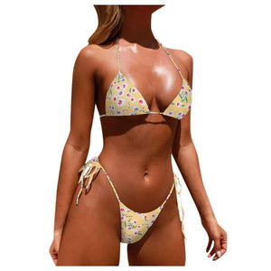 Printed  Micro 2 Piece Bikini