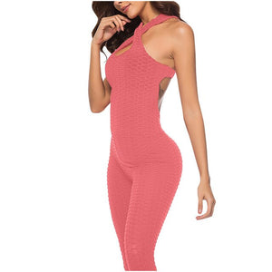 Criss-cross Vest One Piece Yoga Suit